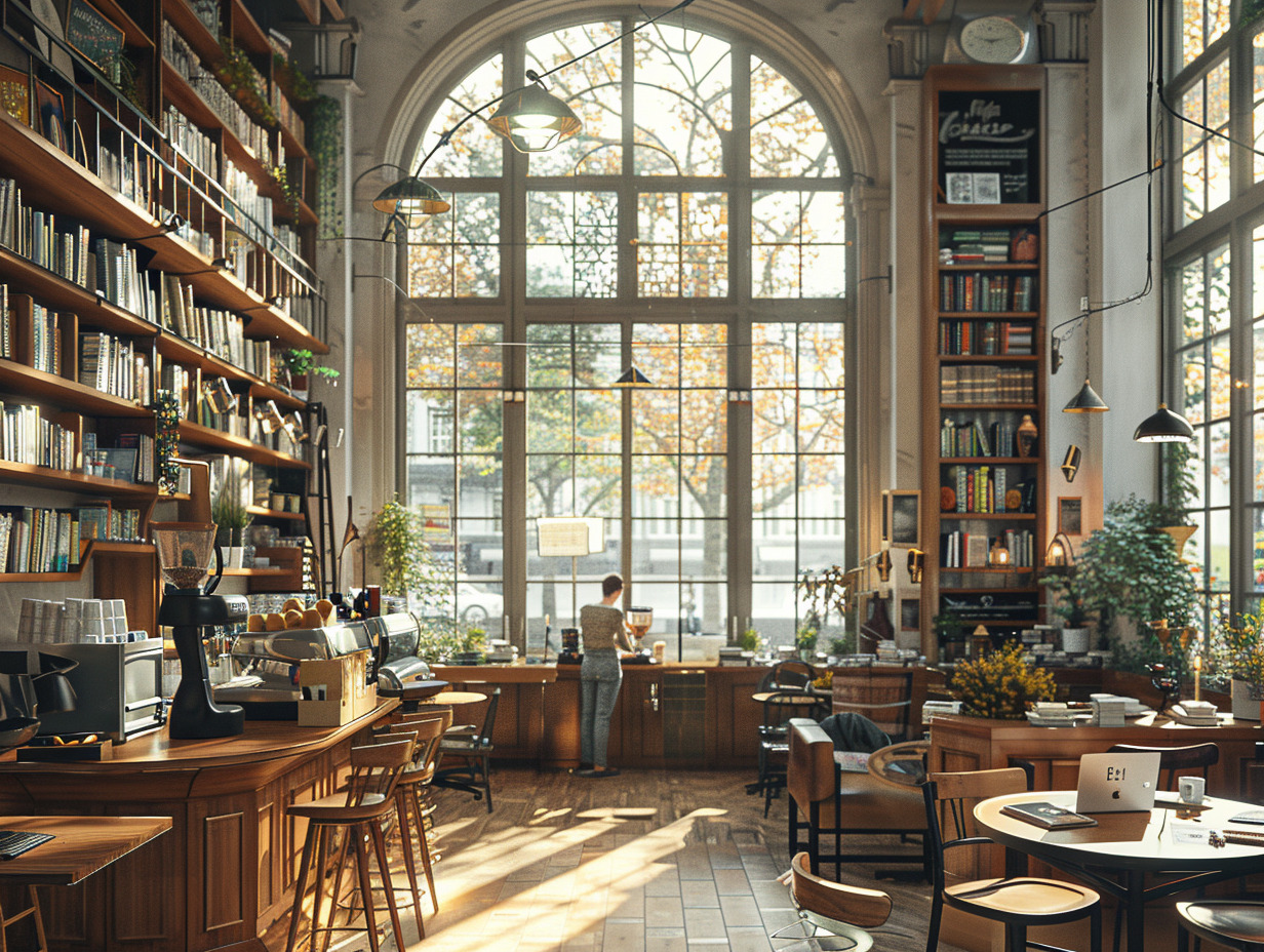 café-librairie