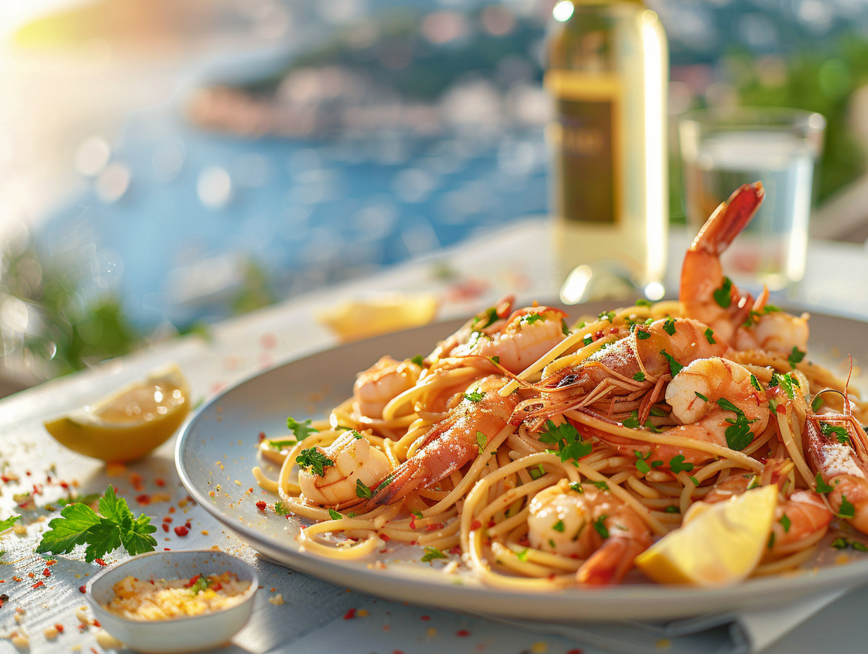 spaghetti fruits de mer