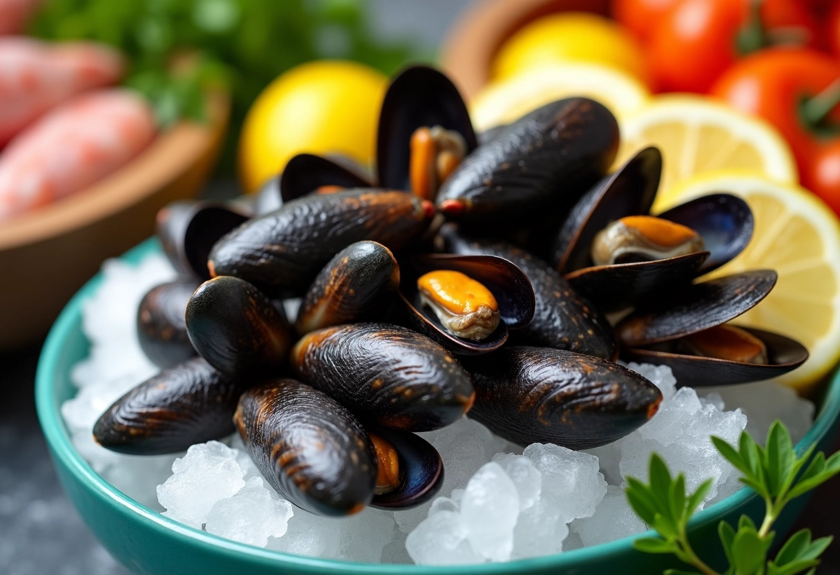 moules alimentation